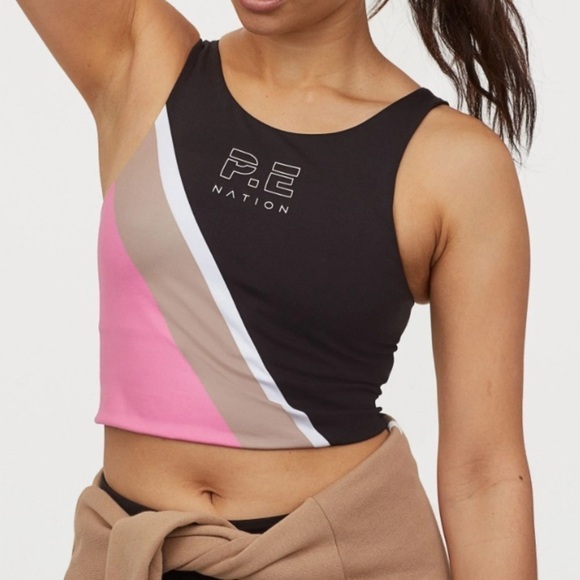 P.E Nation Tops - P.E Nation x H&M Sports Bralette